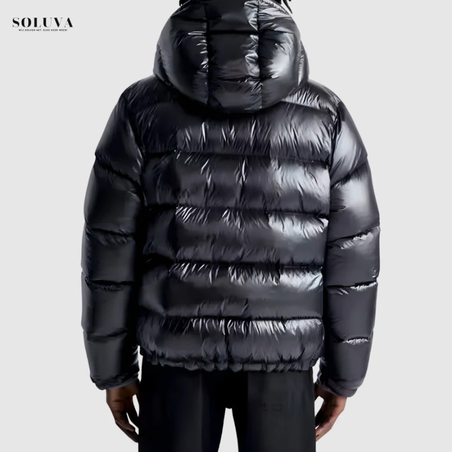 Glazed Puffer Jas - Black Friday Sale!