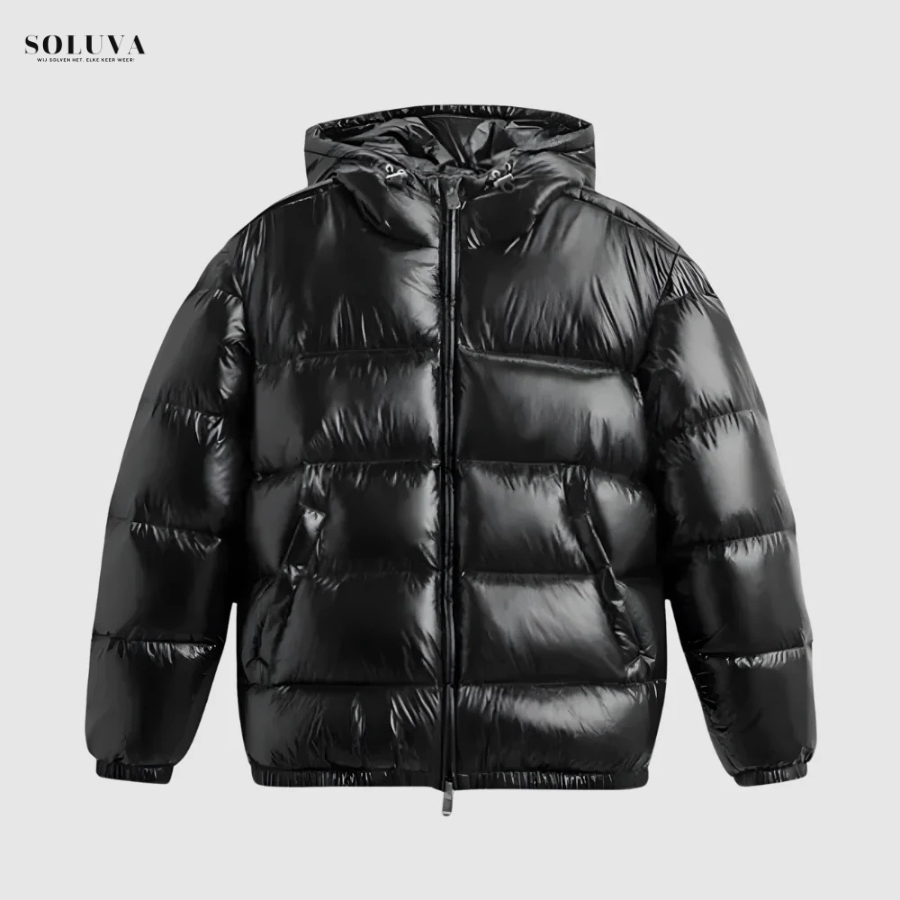 Glazed Puffer Jas - Black Friday Sale!