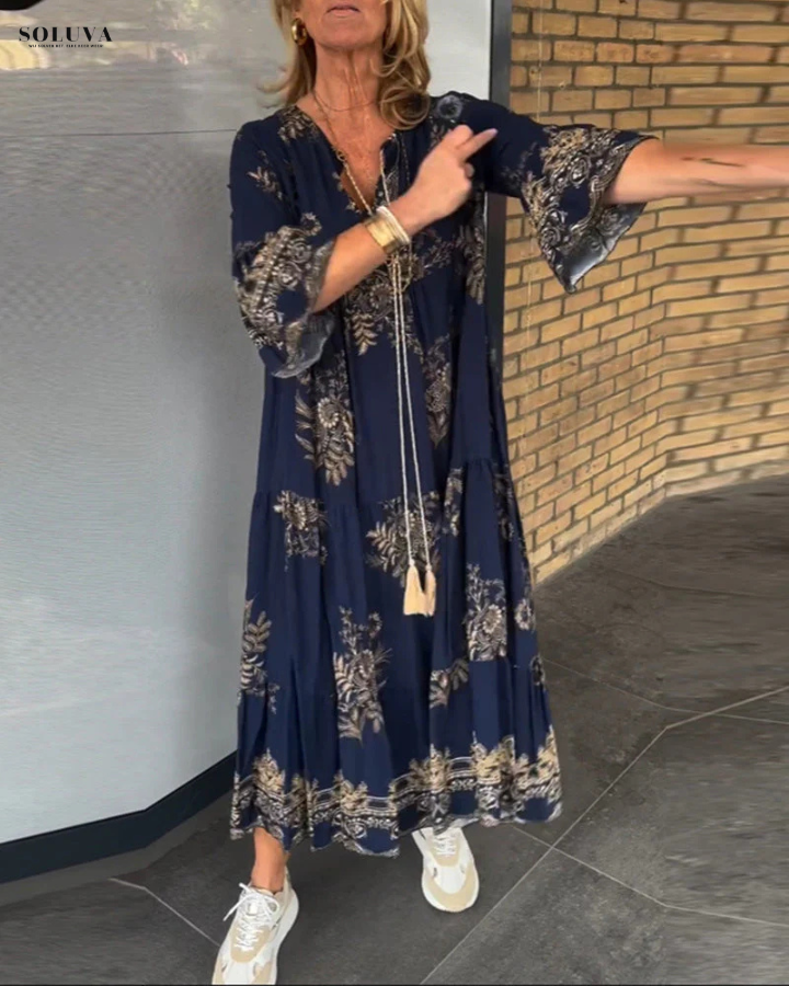 Isabel - Losvallende Comfort Jurk