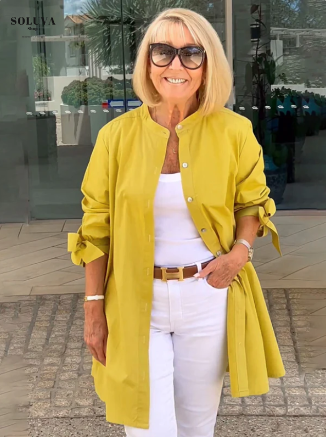 BelleVie - Modieuze Lange Blouse