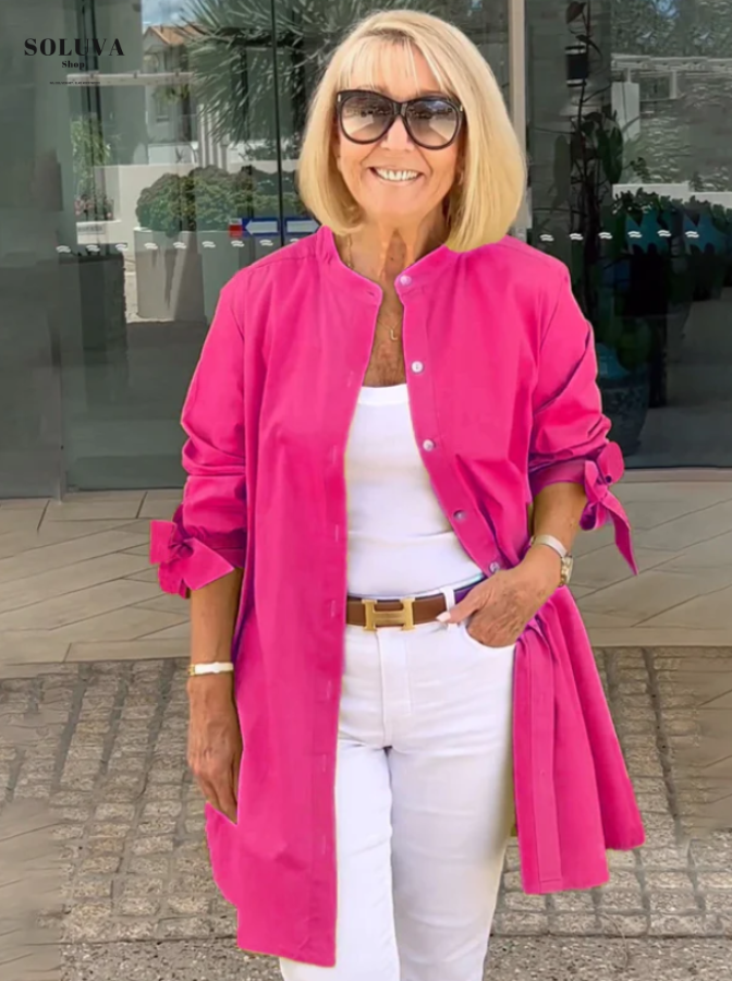 BelleVie - Modieuze Lange Blouse