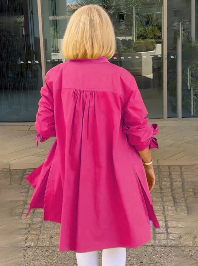 BelleVie - Modieuze Lange Blouse