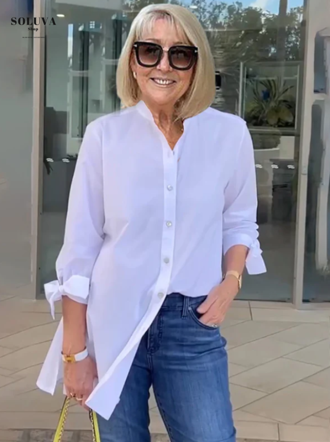 BelleVie - Modieuze Lange Blouse