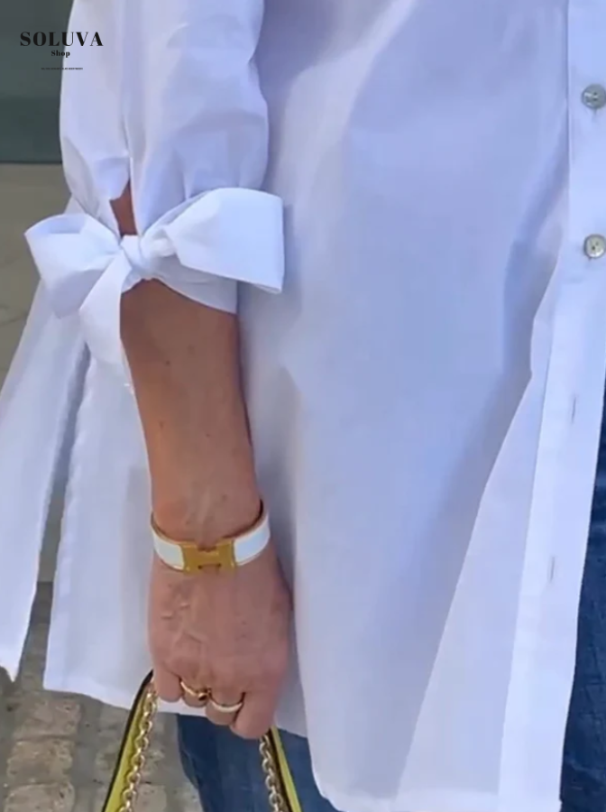 BelleVie - Modieuze Lange Blouse