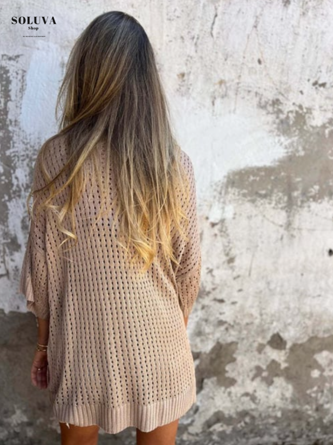 Isabelle - Cozy V-Hals Top