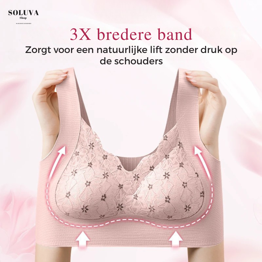 Chantal Janzen is vergeten haar BH aan te trekken