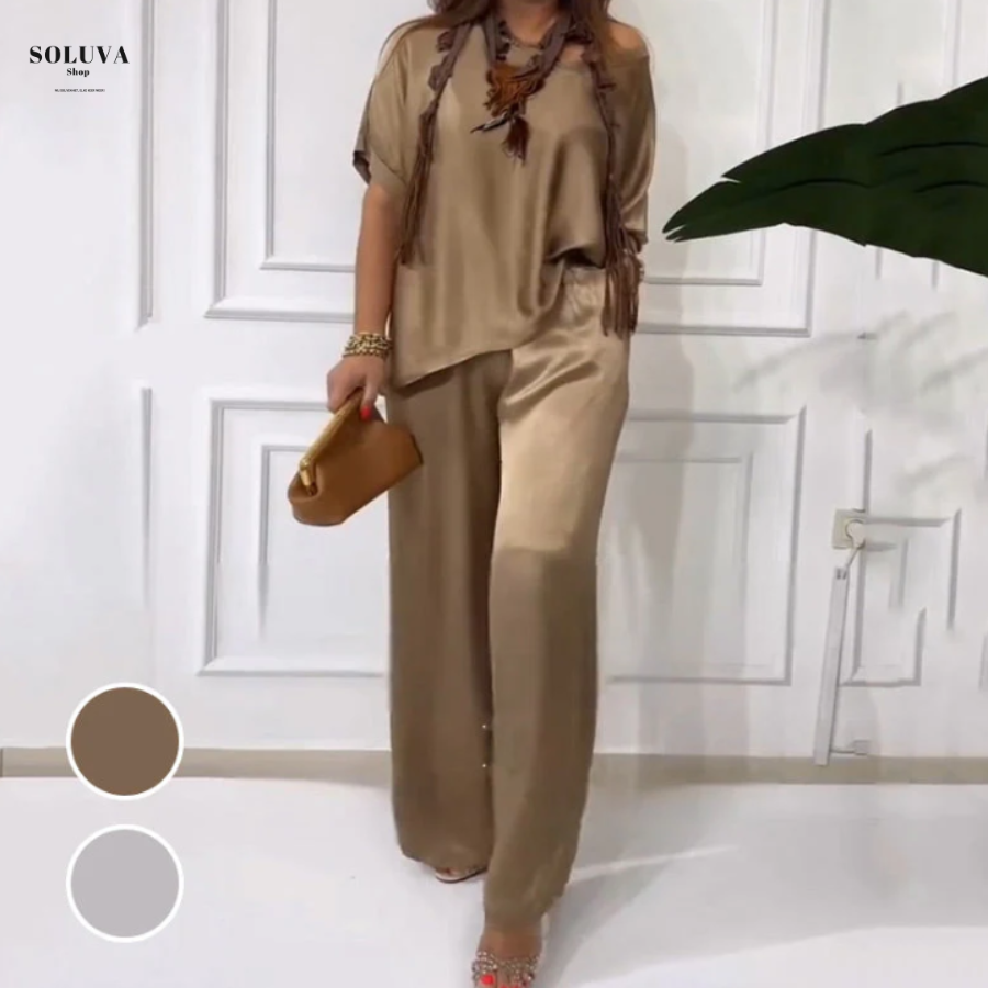 Olivia - Luxe Satijnen Set