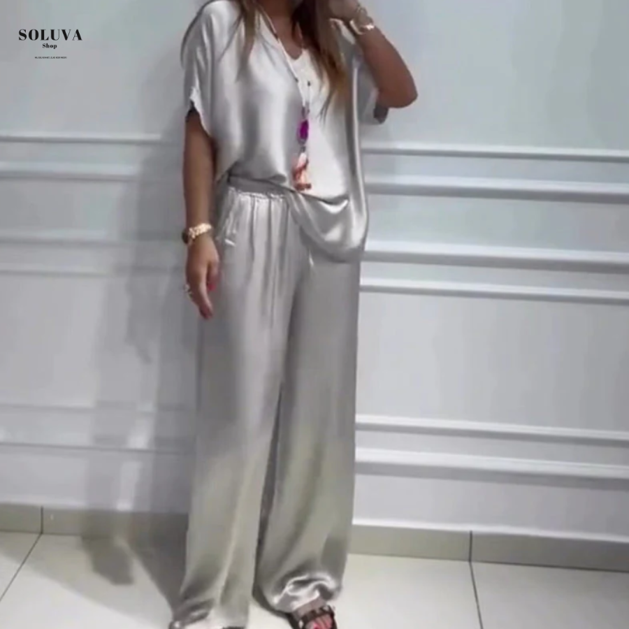 Olivia - Luxe Satijnen Set
