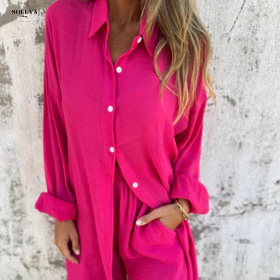 Lotte - Comfortabele Blouse Set