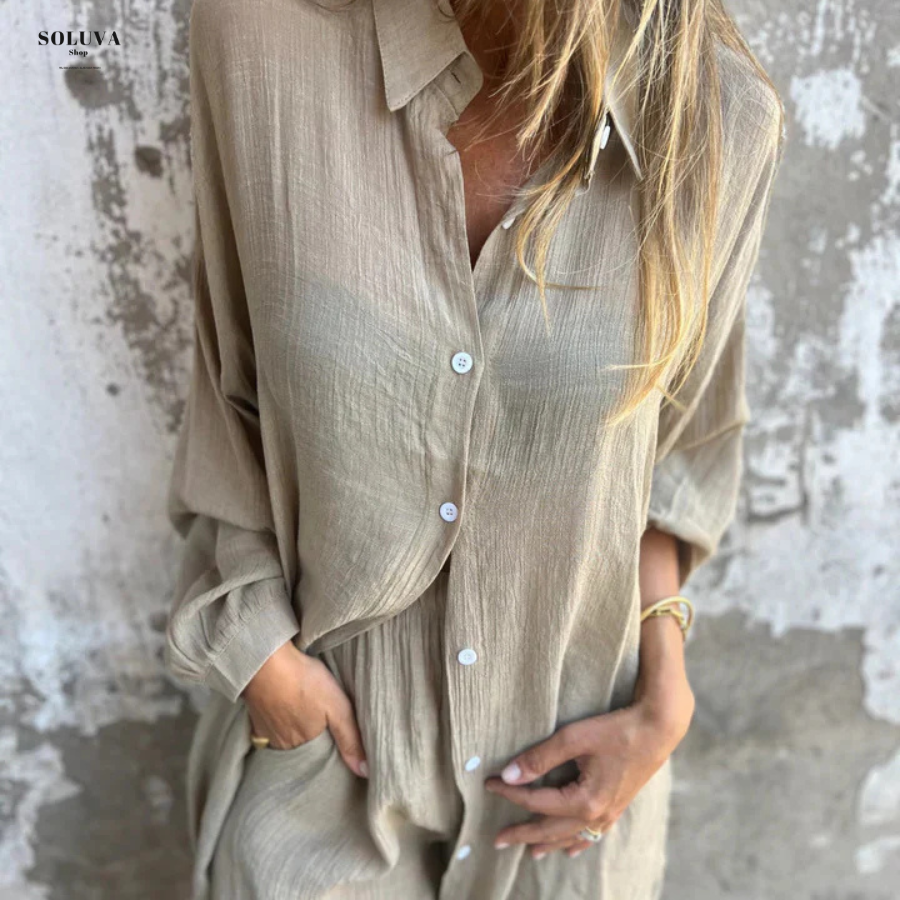 Lotte - Comfortabele Blouse Set